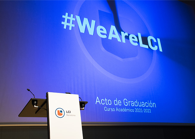 Acte Graduació 2022 LCI Barcelona