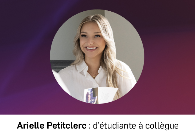 Arielle Petitclerc: d’étudiante à collègue au Collège LaSalle