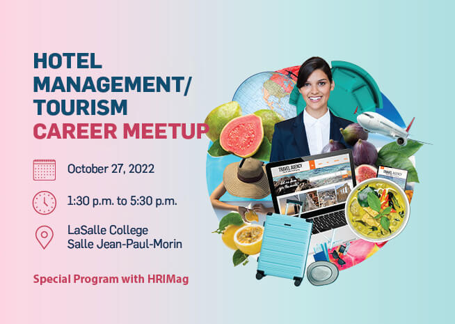 Career Meetup in Hotel Management Tourism LaSalle College Montr al